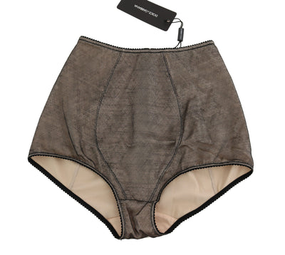 Sous-vêtements Dolce &amp; Gabbana beiges avec filet noir