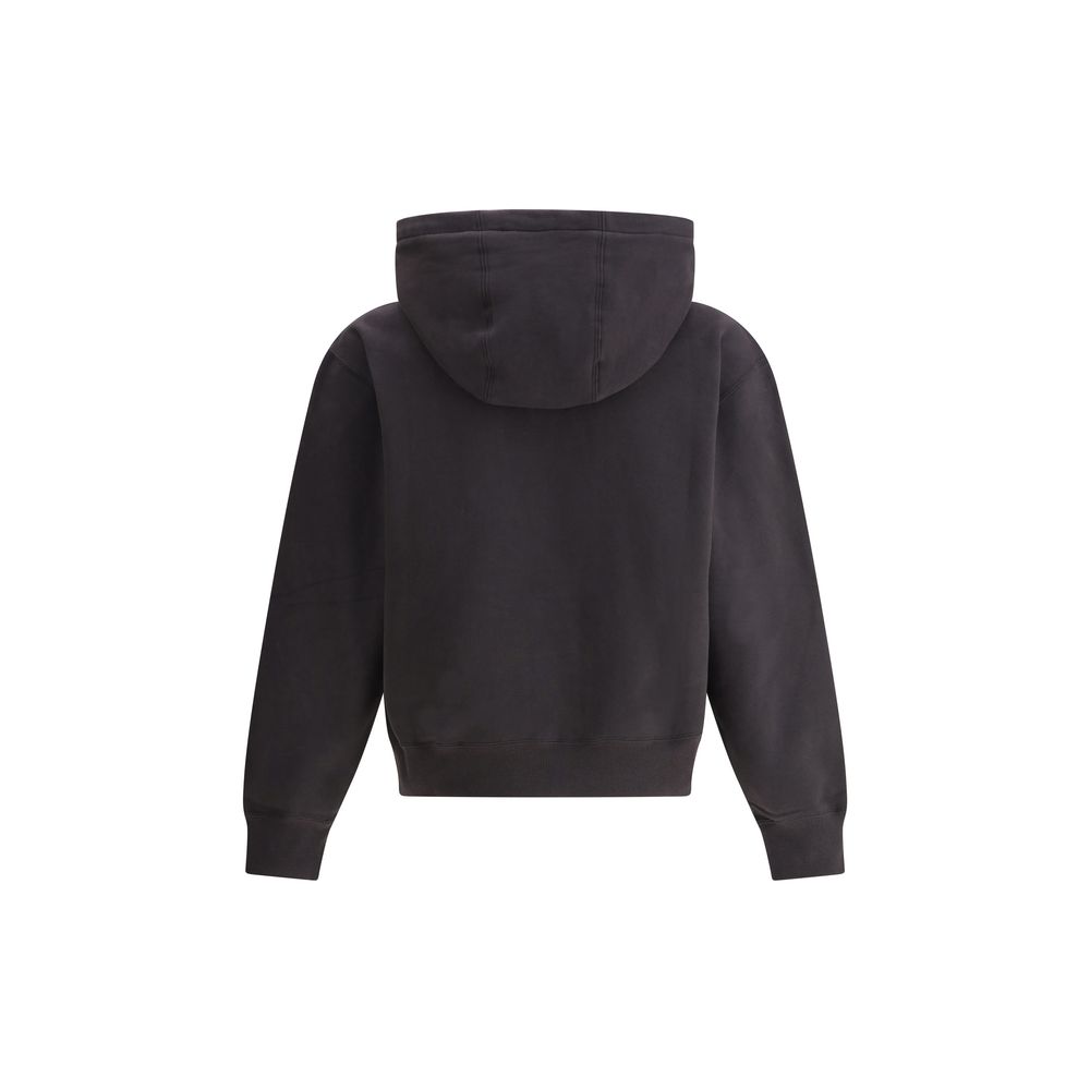 Sweat à capuche avec logo Saint Laurent