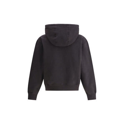 Sweat à capuche avec logo Saint Laurent