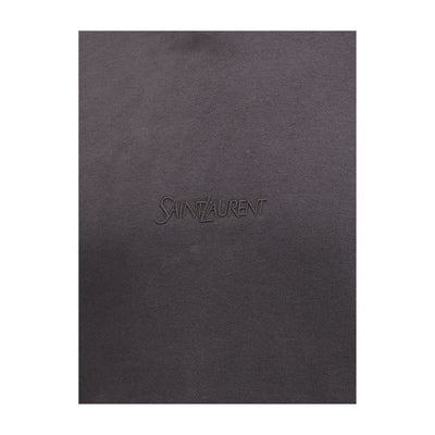Sweat à capuche avec logo Saint Laurent