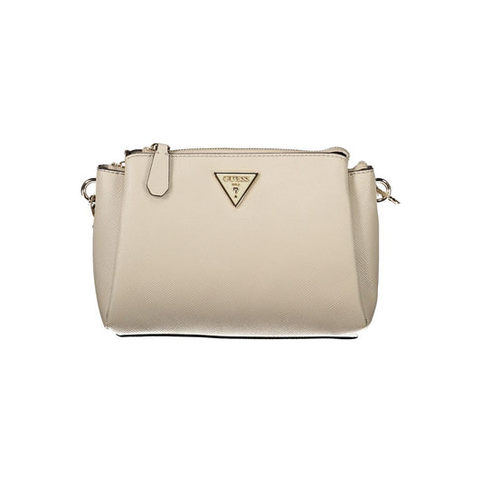 Guess Jeans Beige Polyethylene Handbag