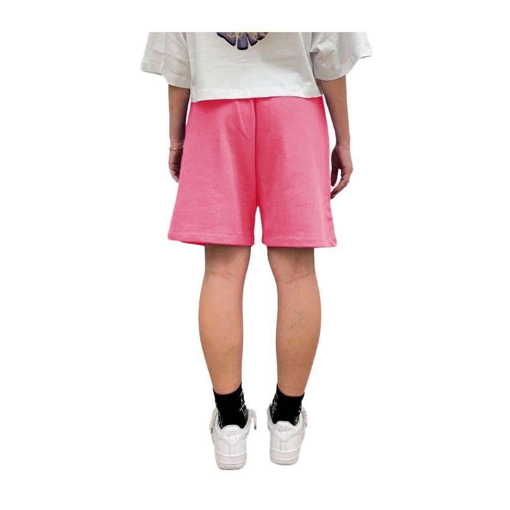 Short en coton fuchsia Comme des Garçons Fuckdown