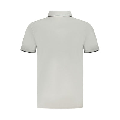 Polo en coton gris Hugo Boss