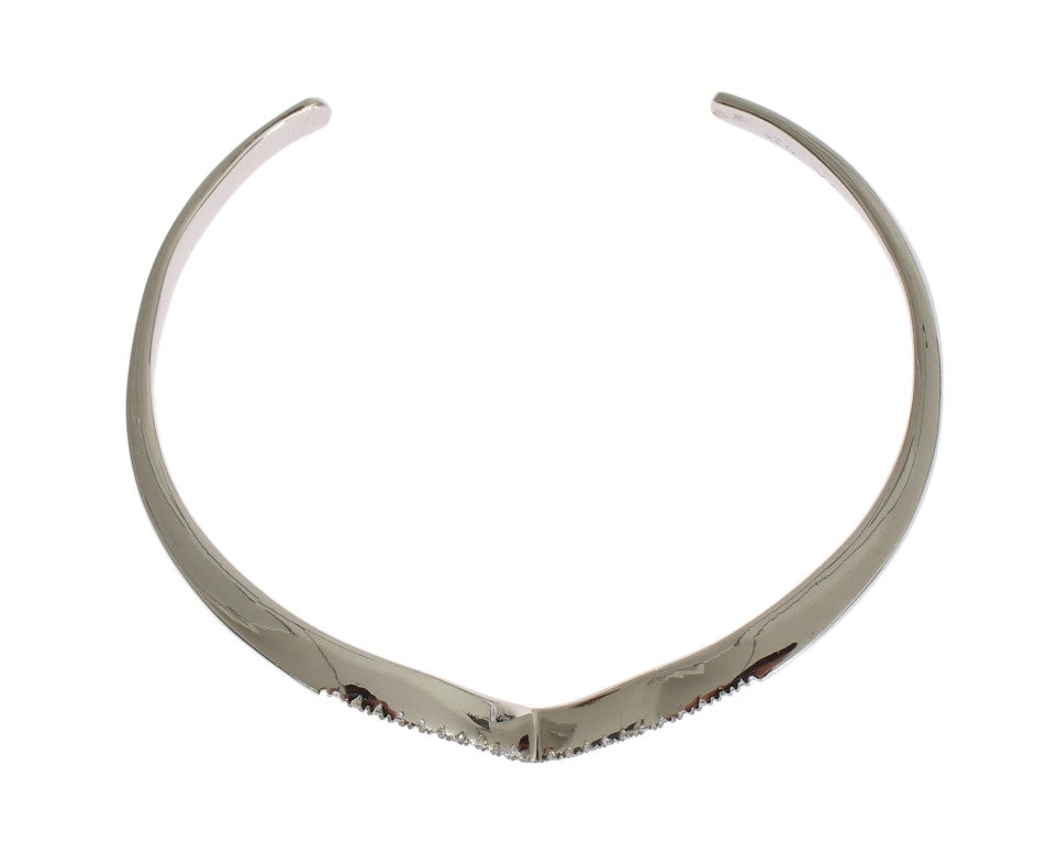 Nialaya Skyfall CZ 925 Zilveren Bangle Armband