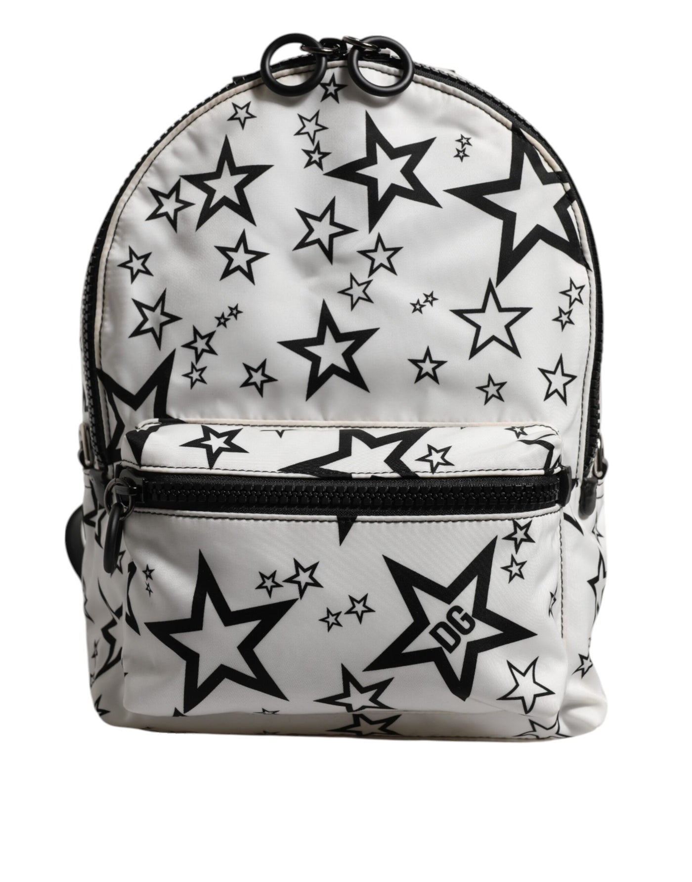 Dolce &amp; Gabbana Witte DG Sterrenprint Nylon Reistas