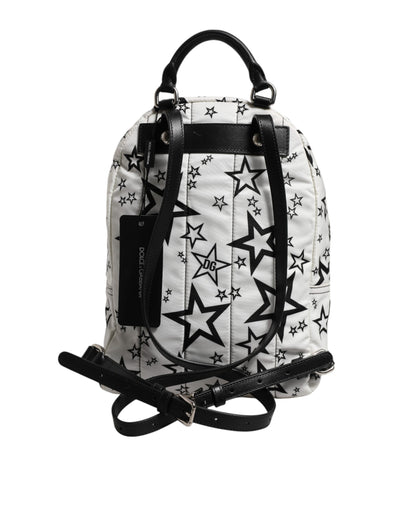 Dolce &amp; Gabbana Witte DG Sterrenprint Nylon Reistas