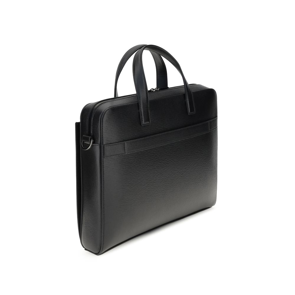 Ferragamo Gancini zakelijke handtas