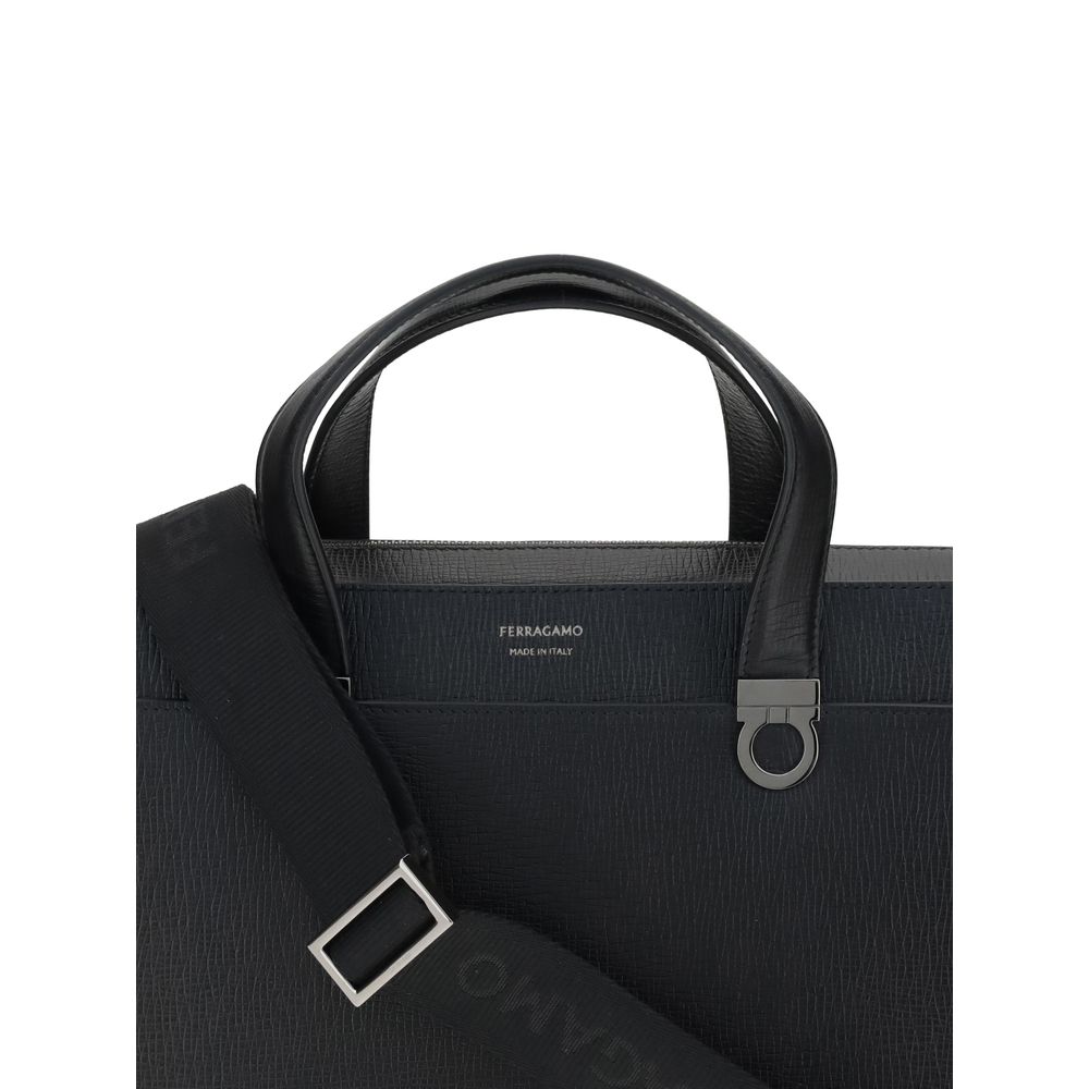 Ferragamo Gancini zakelijke handtas