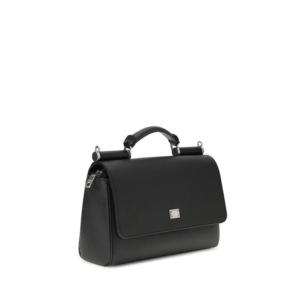 Dolce &amp; Gabbana My Sicily leren handtas