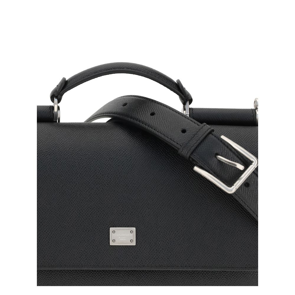 Dolce &amp; Gabbana My Sicily leren handtas