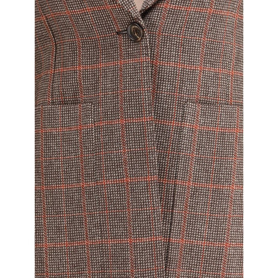 Blazer à carreaux en laine Chloé