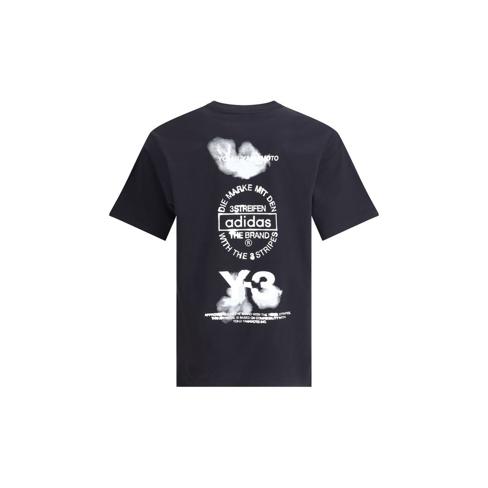 Y-3 T-shirt met maxi-print