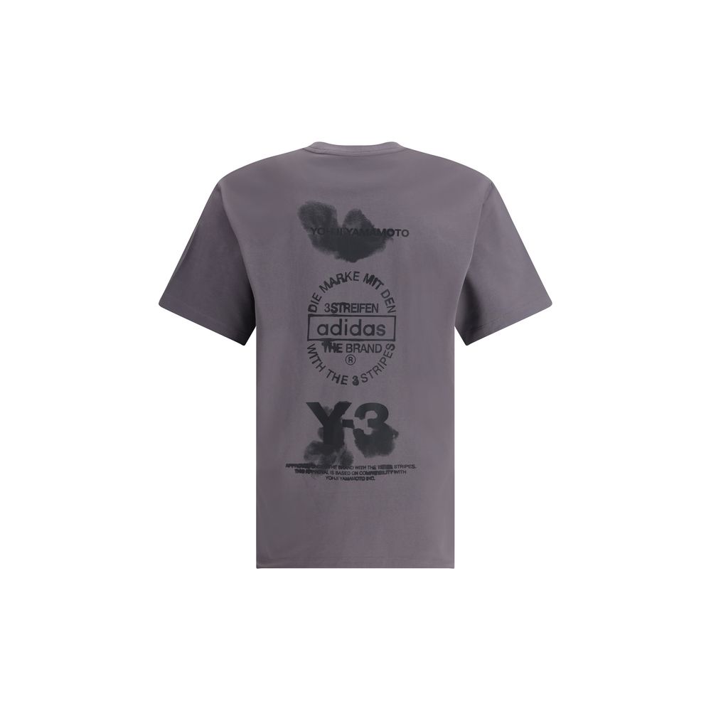 T-shirt Y-3 avec imprimé maxi