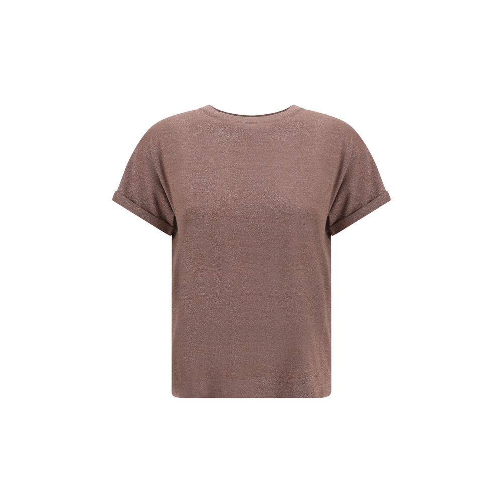 Brunello Cucinelli kasjmier glitter T-shirt