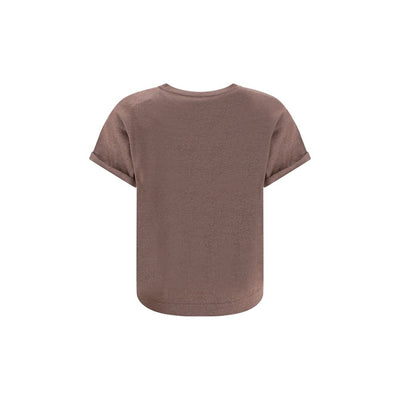 Brunello Cucinelli kasjmier glitter T-shirt