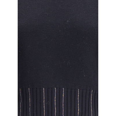 Fabiana Filippi Wool Turtleneck Sweater