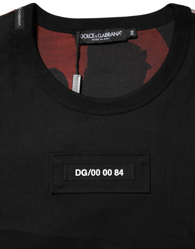 T-shirt ras du cou camouflage multicolore Dolce &amp; Gabbana