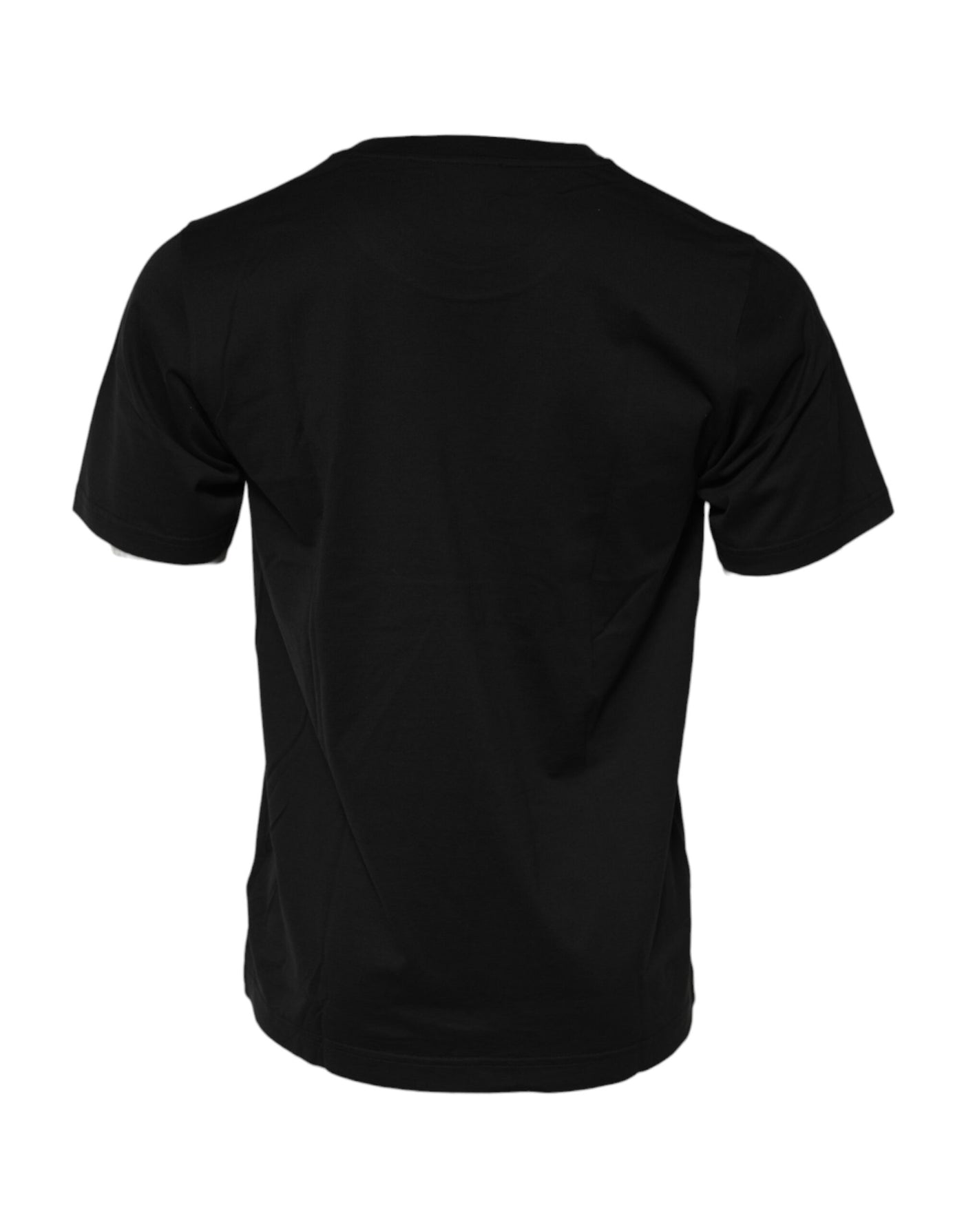 T-shirt ras du cou en coton noir Dolce &amp; Gabbana DG Royals