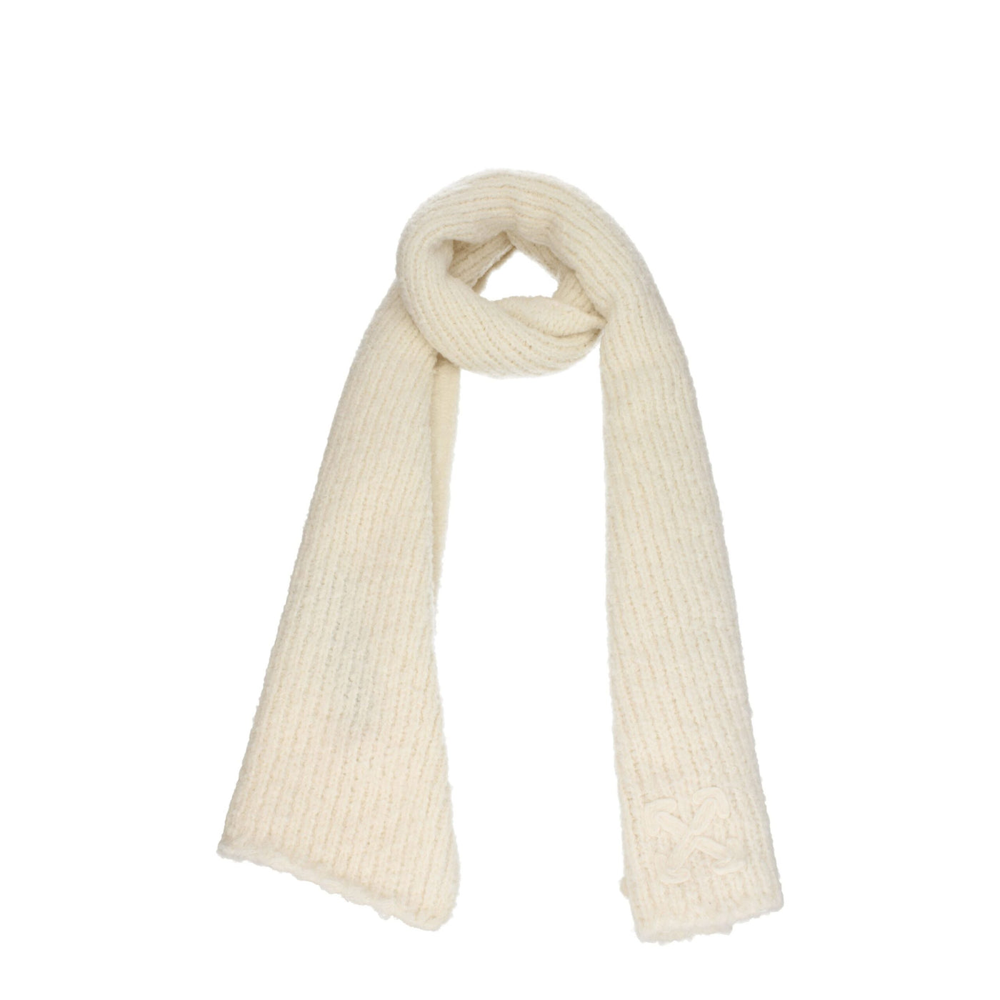 Off-White Beige Wollen Sjaals