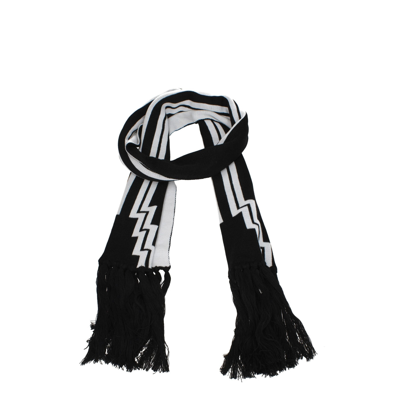 Marcelo Burlon zwarte Marabou-sjaals
