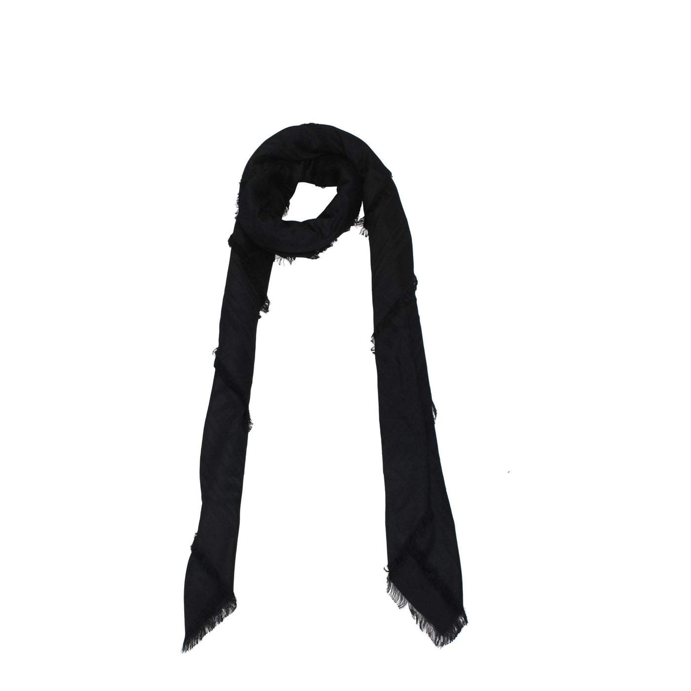 Balmain Zwarte Viscose Foulards
