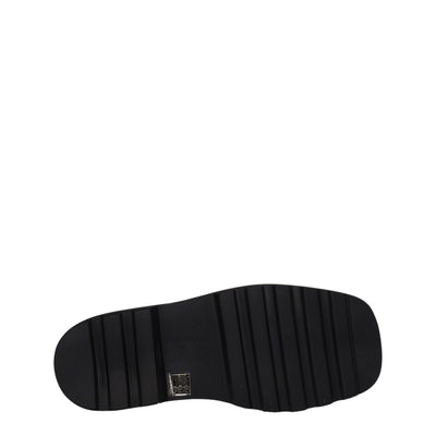 Dolce &amp; Gabbana Zwarte Leren Oxfords en Derbies