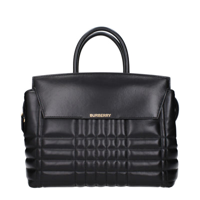 Sacs à main Burberry en cuir noir