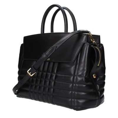 Sacs à main Burberry en cuir noir