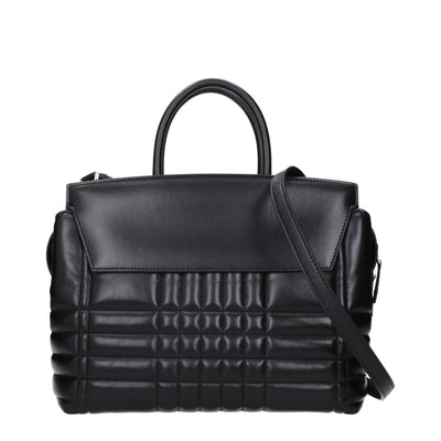 Sacs à main Burberry en cuir noir