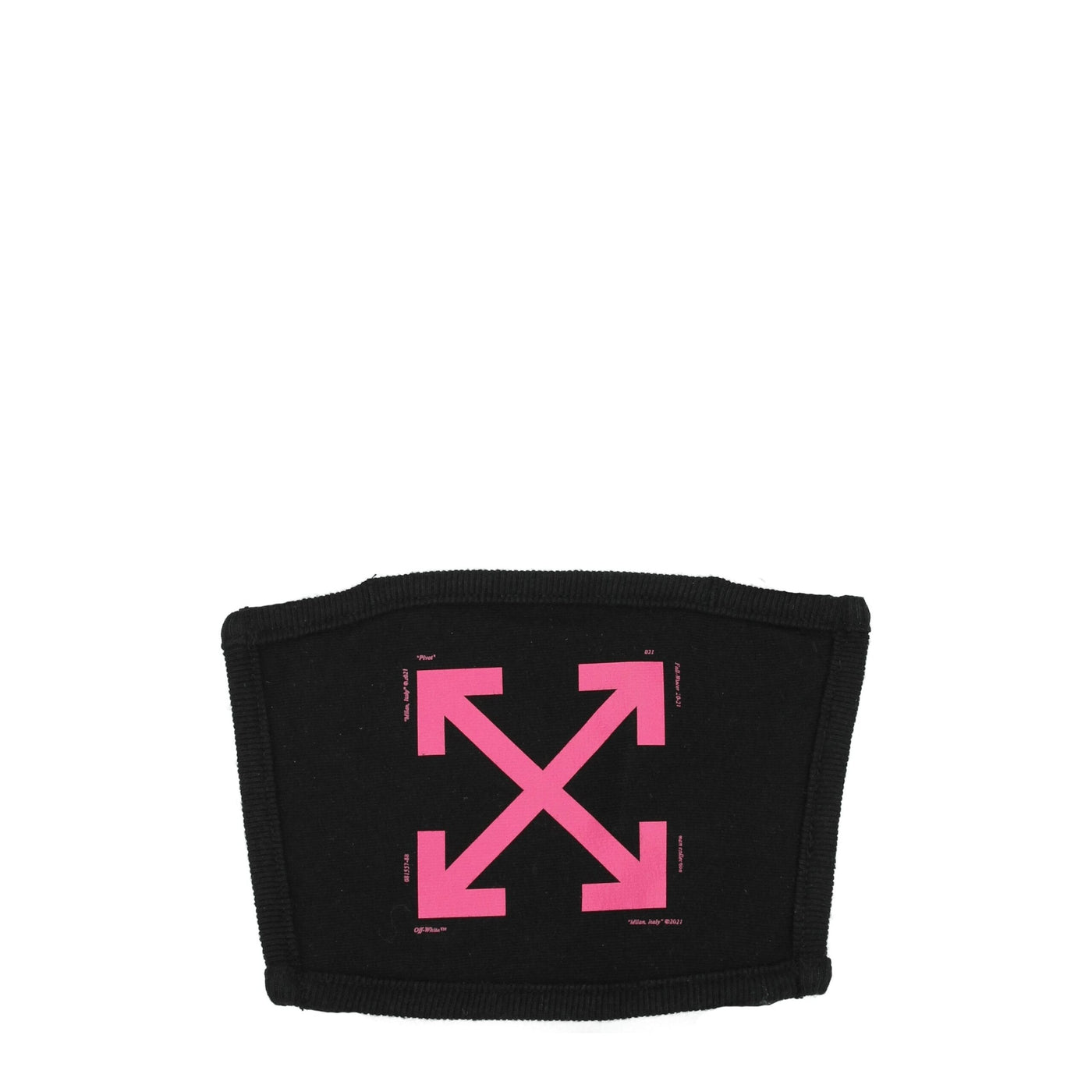 Masques en coton noir Off-White