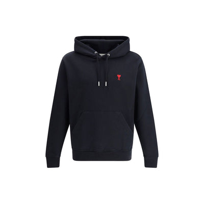 Sweat à capuche avec logo Ami Paris