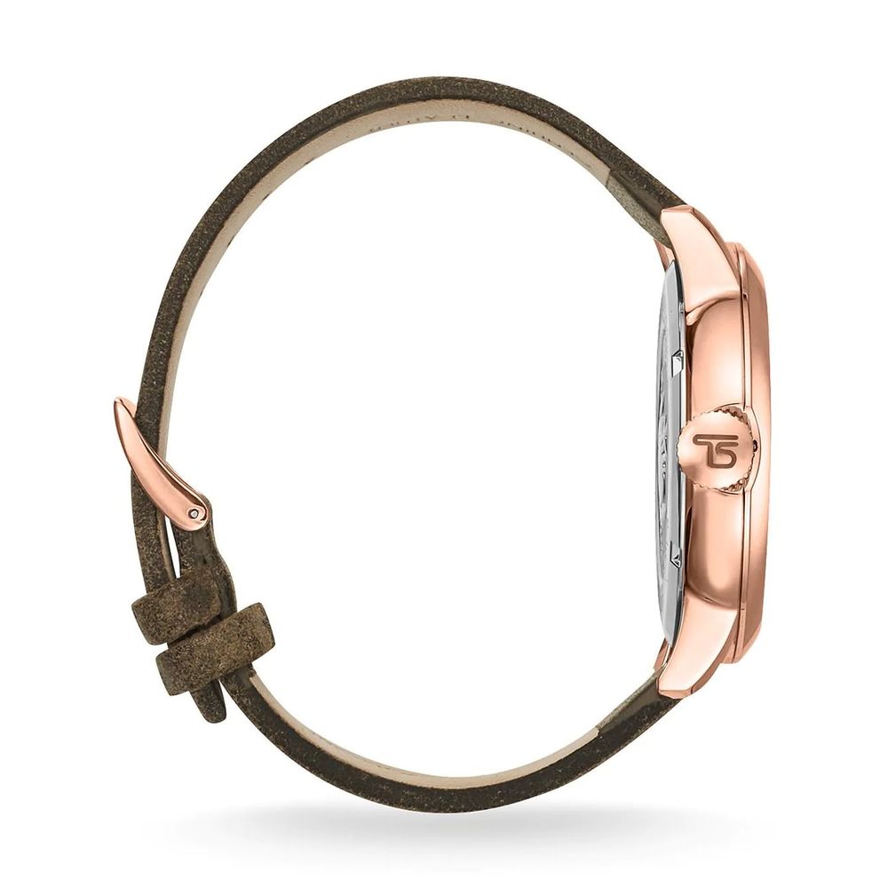 Thomas Sabo Groen Leren Horloge