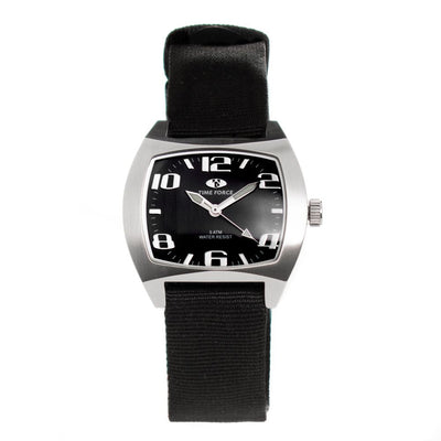 Montre Time Force en nylon noir