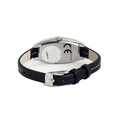 Time Force Zwart Leren Horloge