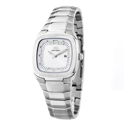 Time Force Zilveren Horloge van Roestvrij Staal