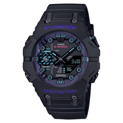 Montre Casio en résine noire