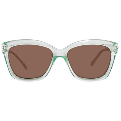 Lunettes de soleil Benetton en résine verte
