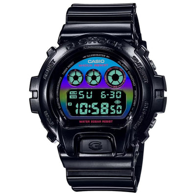 Montre Casio en résine noire