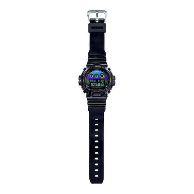 Montre Casio en résine noire
