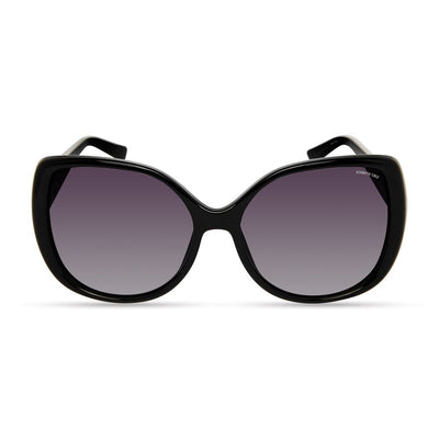 Kenneth Cole Zwarte Hars Zonnebril