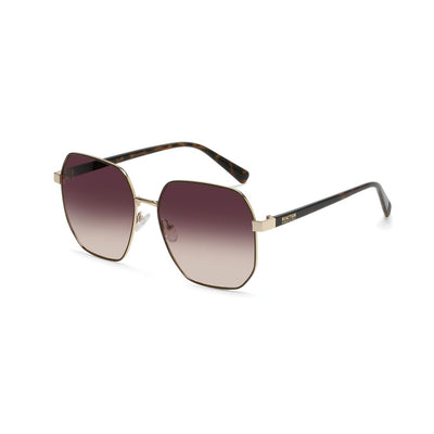 Kenneth Cole gouden metalen zonnebril