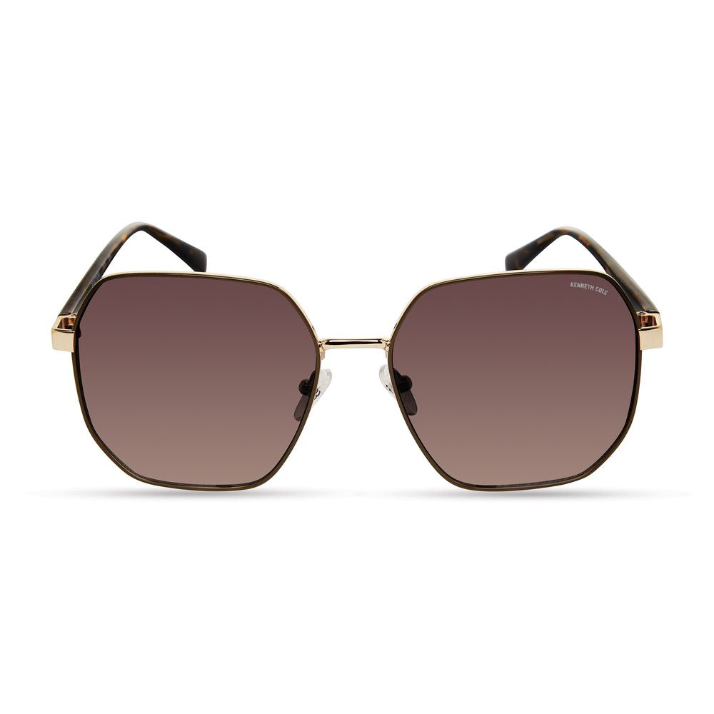Kenneth Cole gouden metalen zonnebril