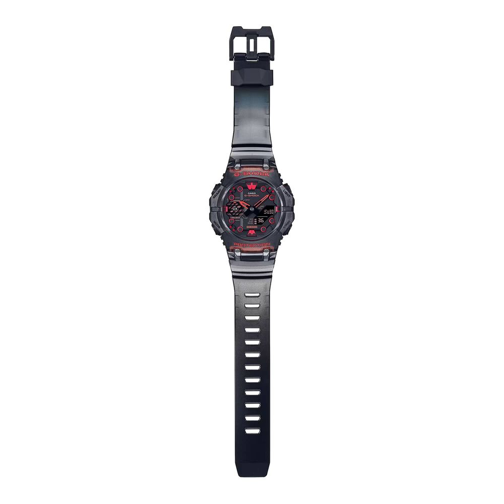 Montre Casio en résine noire