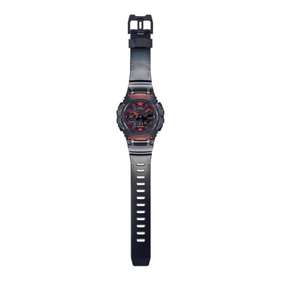 Montre Casio en résine noire