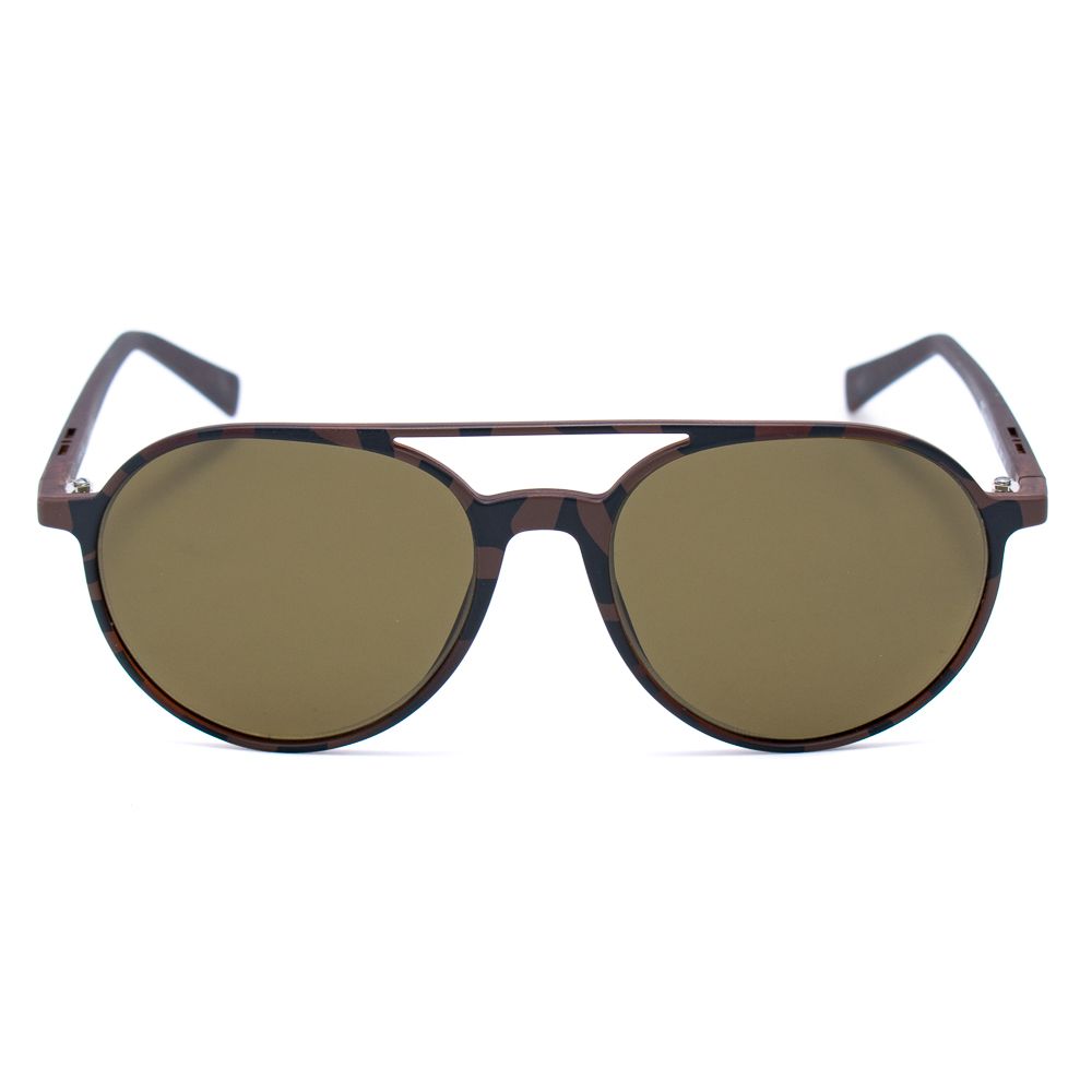 Lunettes de soleil en acétate marron Italia Independent