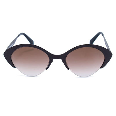 Lunettes de soleil en métal noir Italia Independent