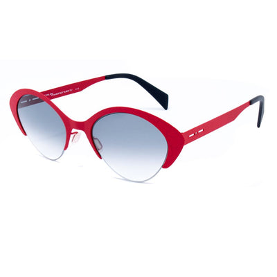 Lunettes de soleil en métal rouge Italia Independent