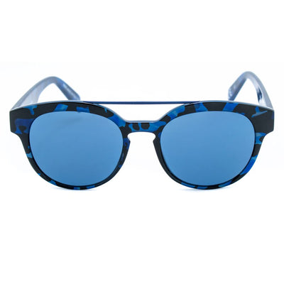 Lunettes de soleil Italia Independent en acétate bleu