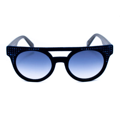 Lunettes de soleil Italia Independent en acétate bleu