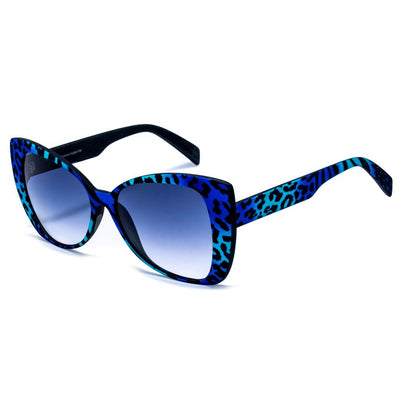 Lunettes de soleil Italia Independent en acétate bleu